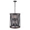 Cwi Lighting Parsh 8 Light Drum Shade Chandelier With Pewter Finish 9954P16-8-101 - alternate 4